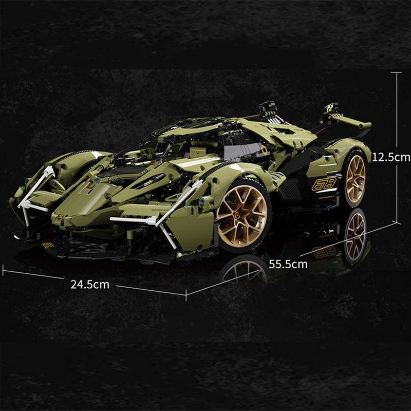 Gran Vision Turismo Concept Remote Control - Building Blocks Set | Power Brickz