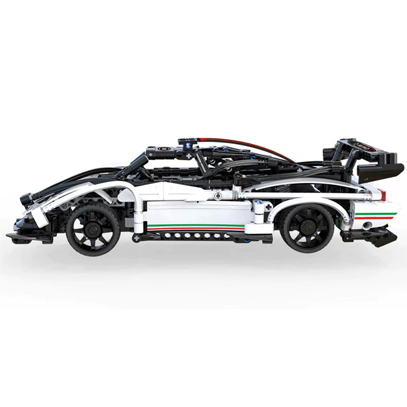 Zonda Cinque Hypercar Remote Control - Building Blocks Set | Power Brickz