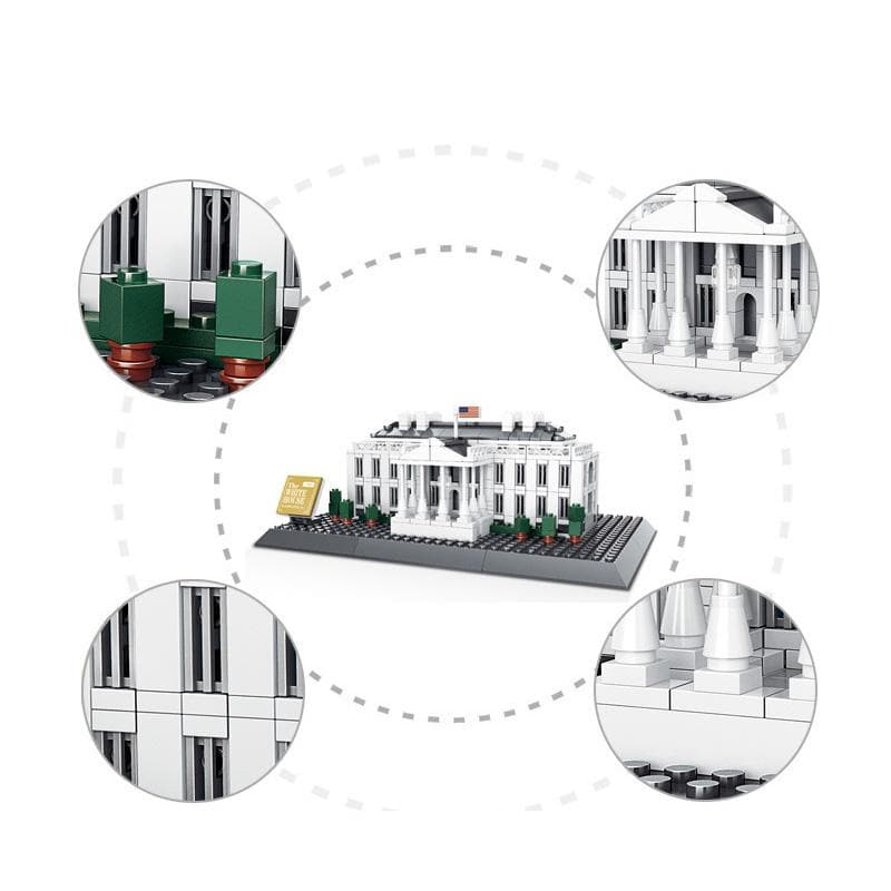 White House - Building Set | Power Brickz