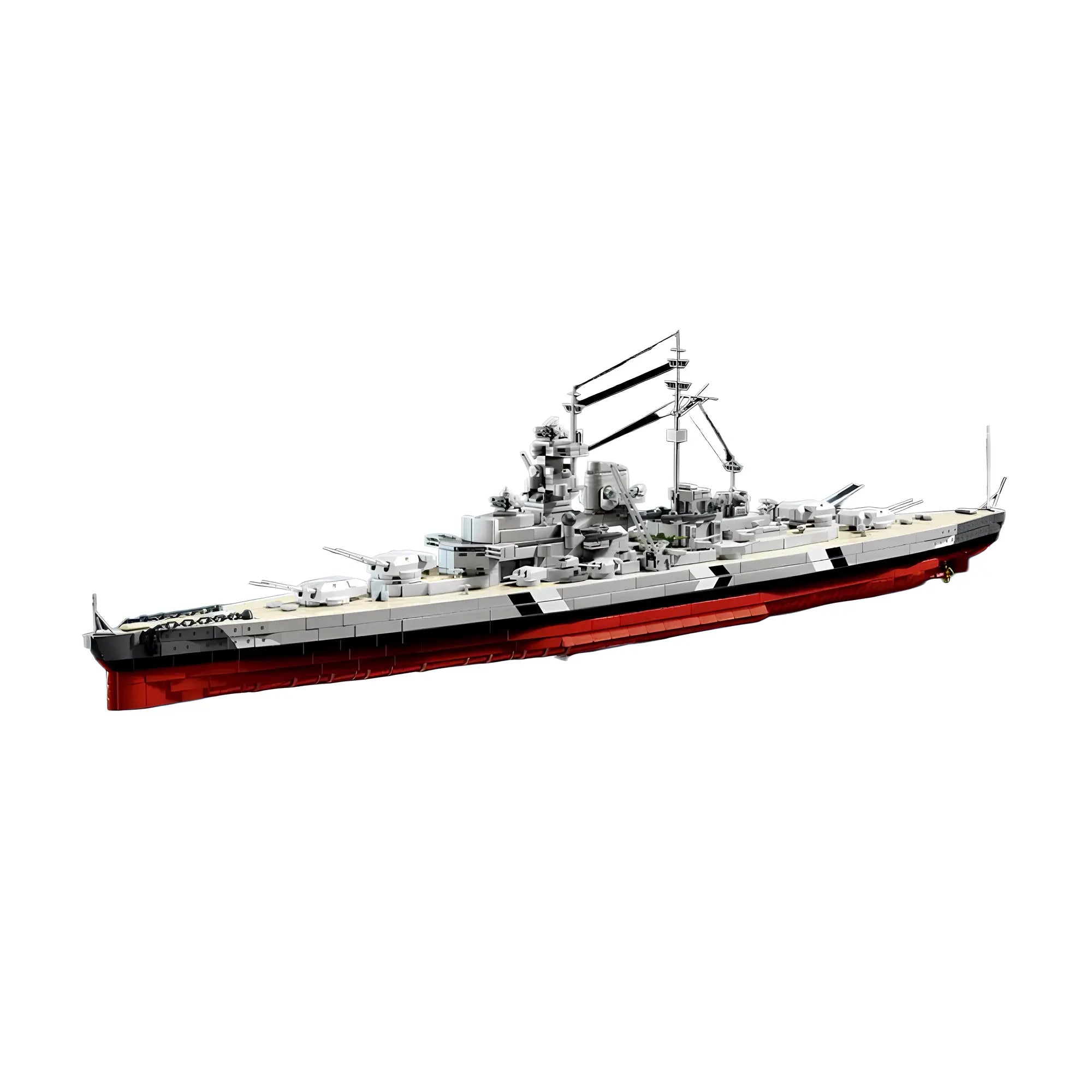 WWII Battleship 1940 | 2686pcs - Power Brickz