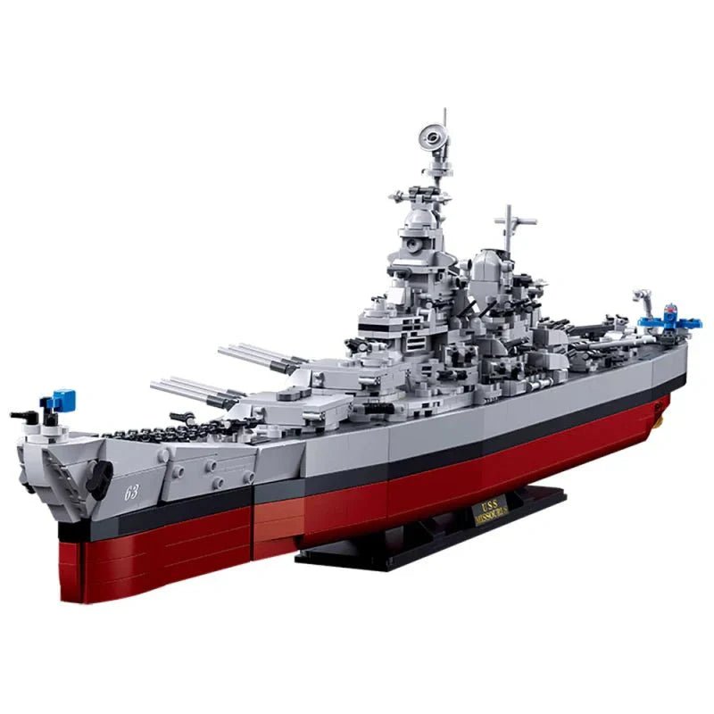 WWII Battleship 1945 | 1739pcs - Power Brickz