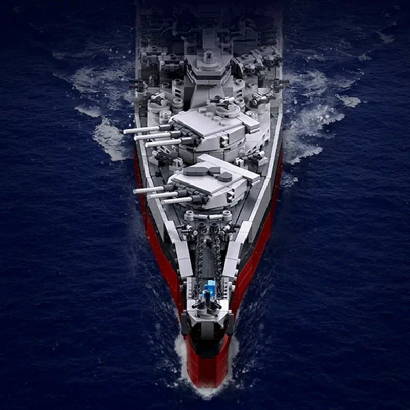 WWII Battleship 1945 | 1739pcs - Power Brickz