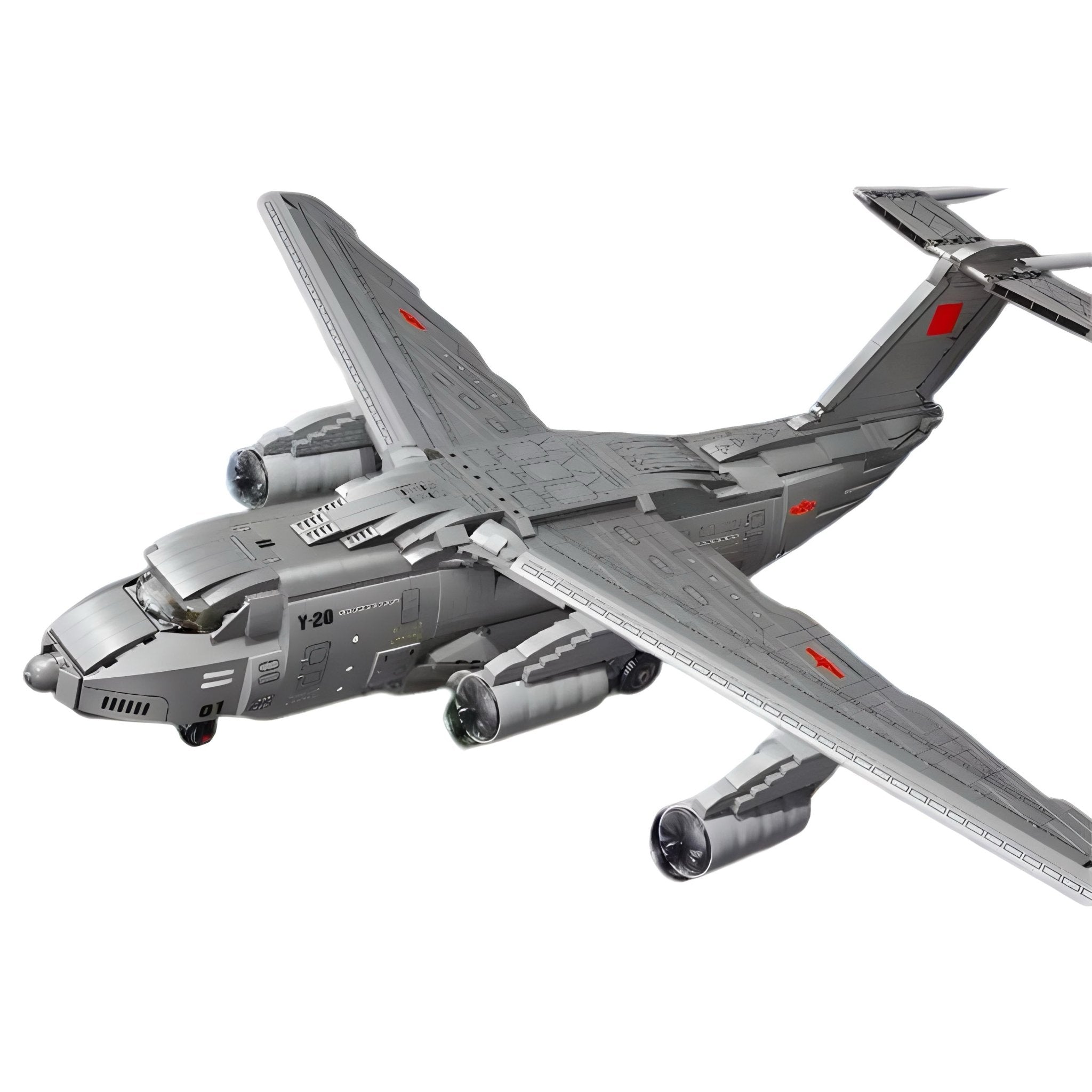 Y-20 Special Military Aircraft - Building Set | Power Brickz