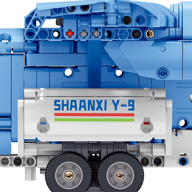 Y9 Transport Aircraft - Building Set | Power Brickz