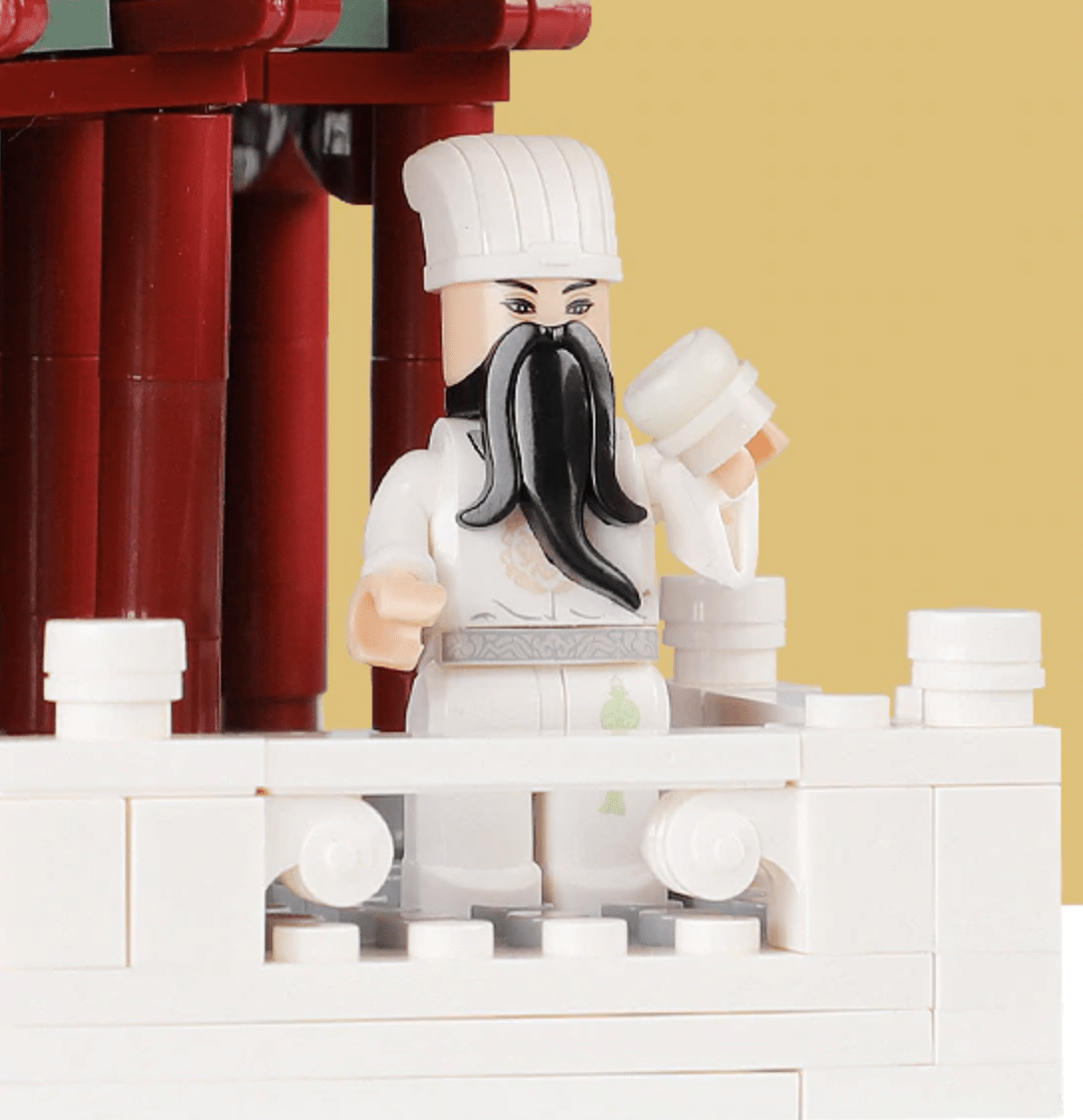 Yellow Crane Tower - Building Set | Power Brickz