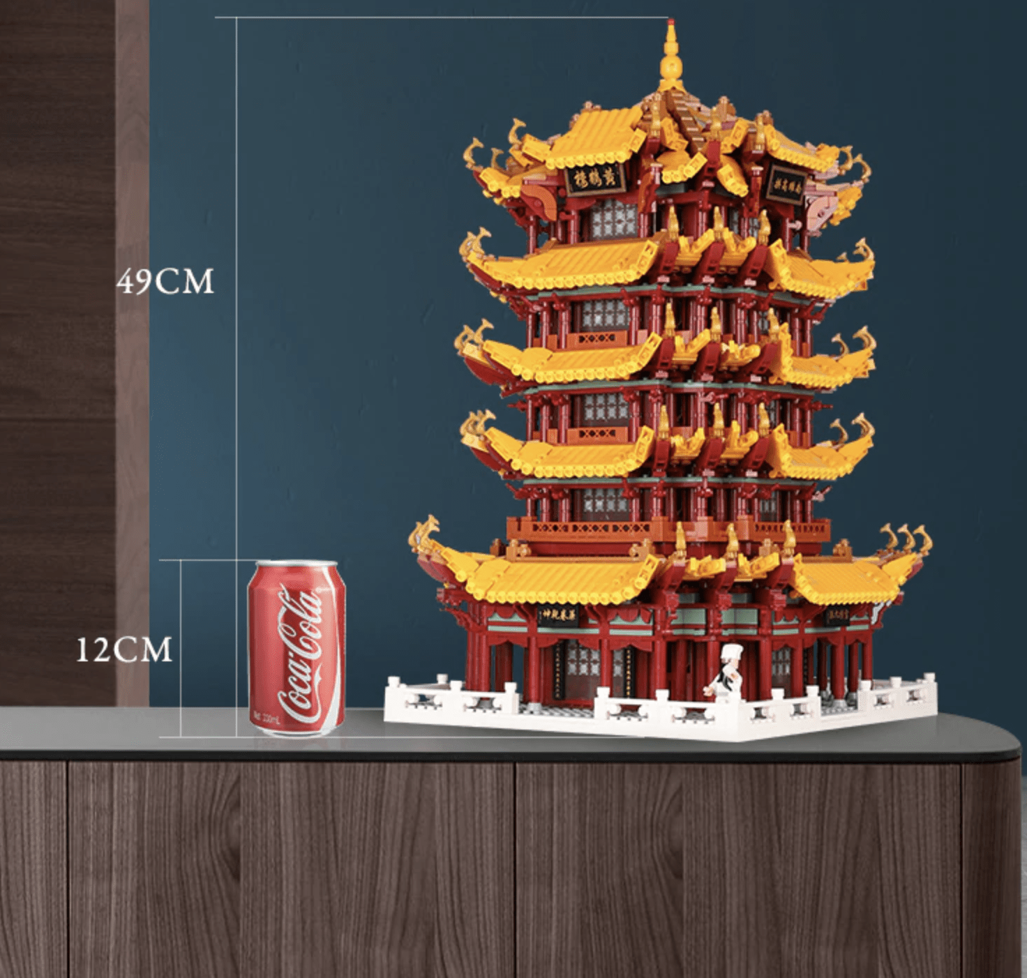 Yellow Crane Tower - Building Set | Power Brickz