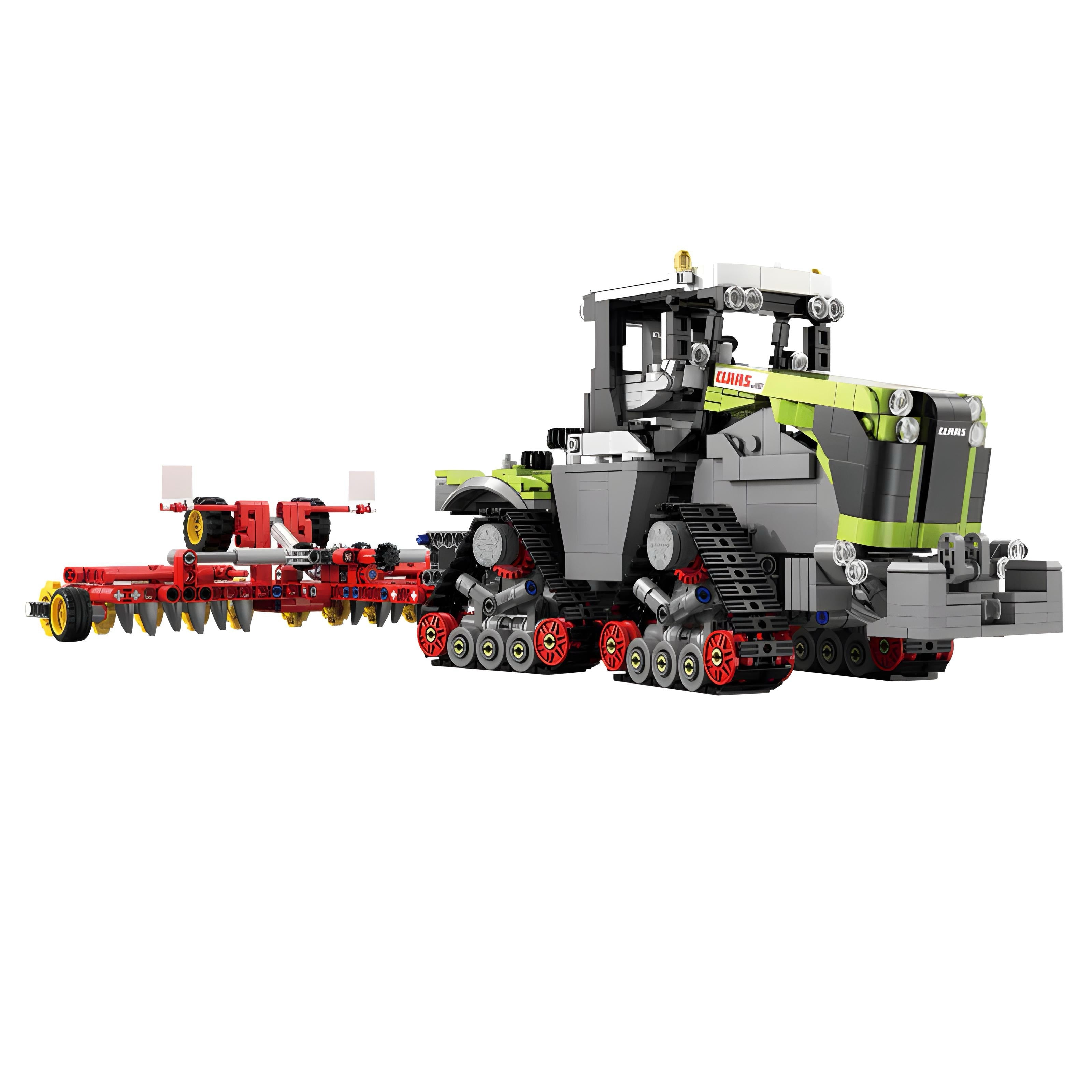 Claas Xerion 5000 Trac TS | 1336pcs — view 3 | Power Brickz