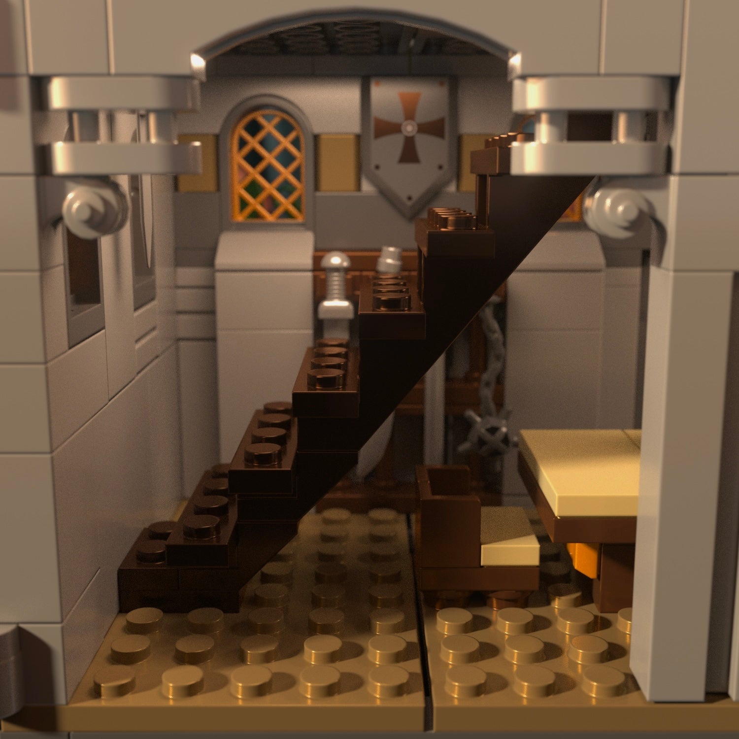 Holy Sword Castle | 2486pcs — view 8 | Power Brickz