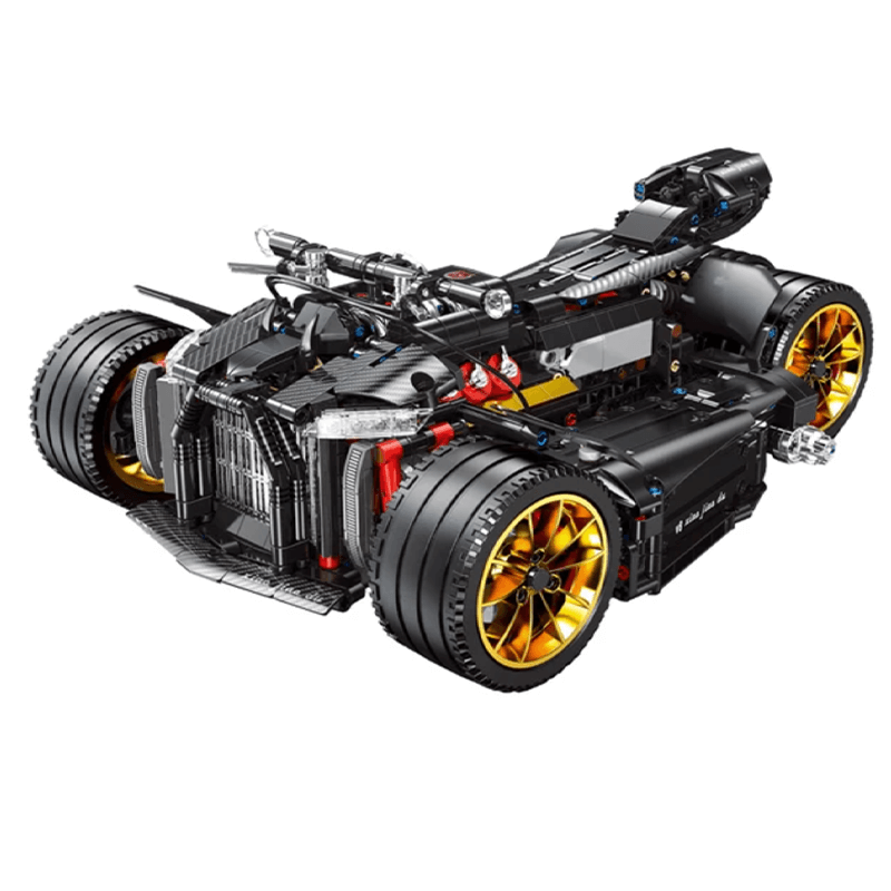 Sci-Fi Motorcycle - Building Blocks Set | Power Brickz