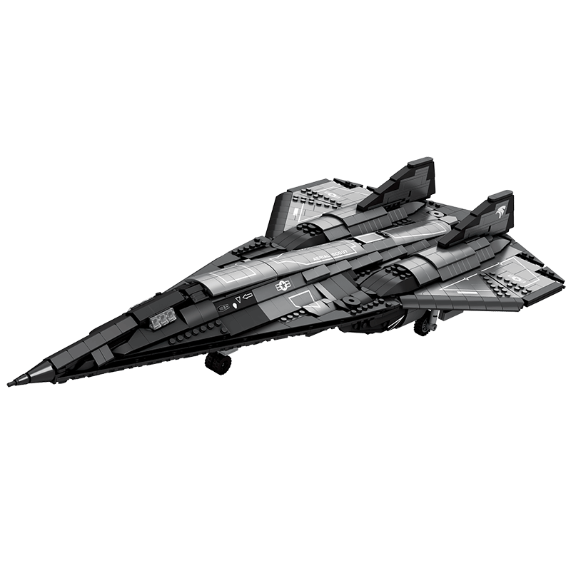 SR-Reconnaissance Aircraft - Building Blocks Set | Power Brickz