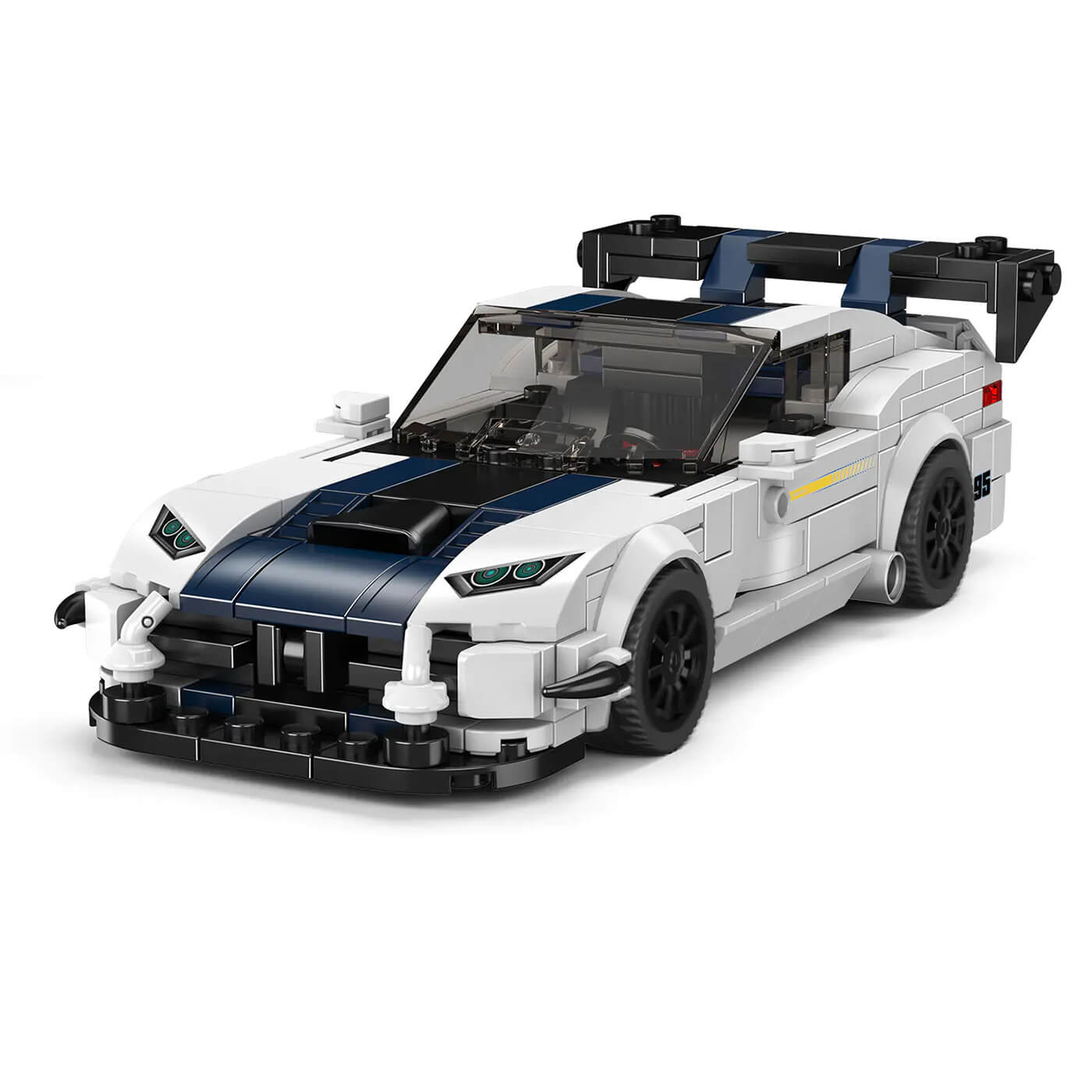 Supercar GTR Safety car - Building Blocks Set | Power Brickz