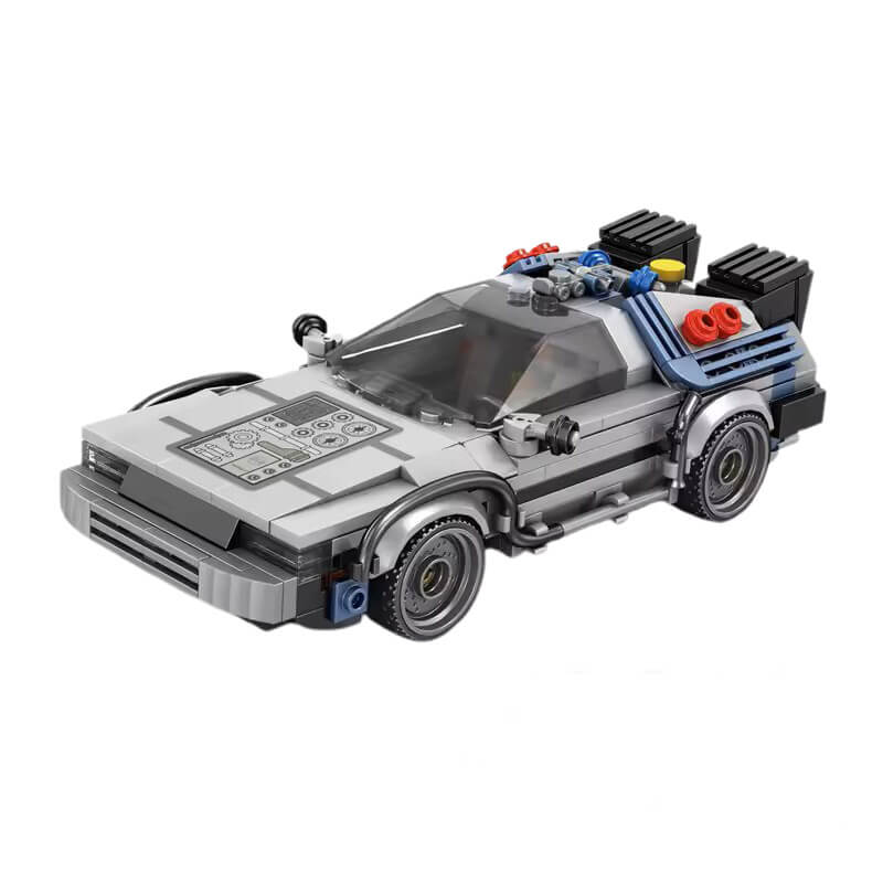 Classic Time Traveling Machine - Building Blocks Set | Power Brickz