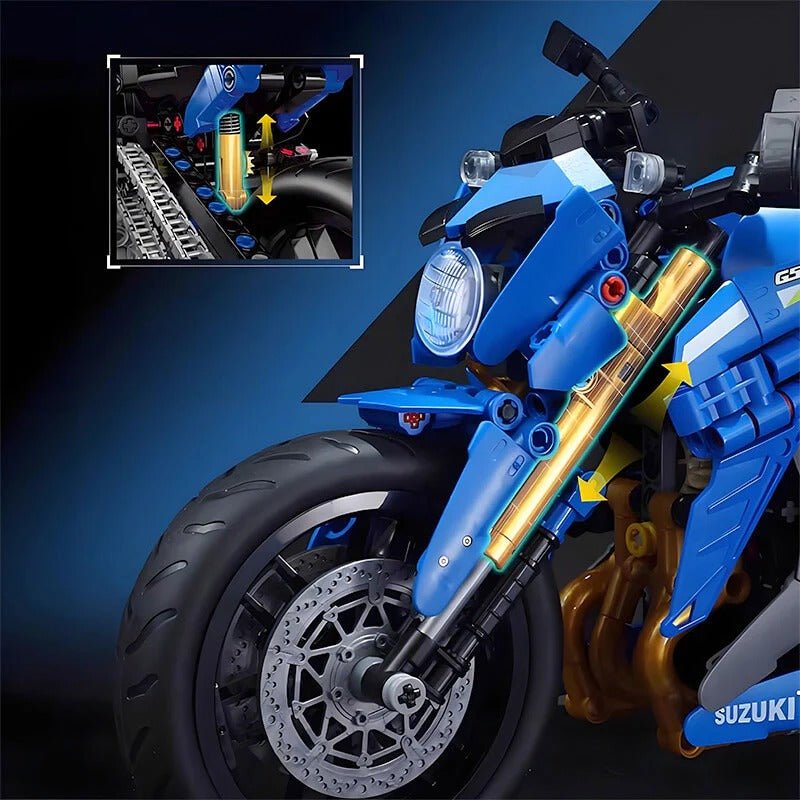 1000cc Naked Street Bike | 1016pcs - Power Brickz