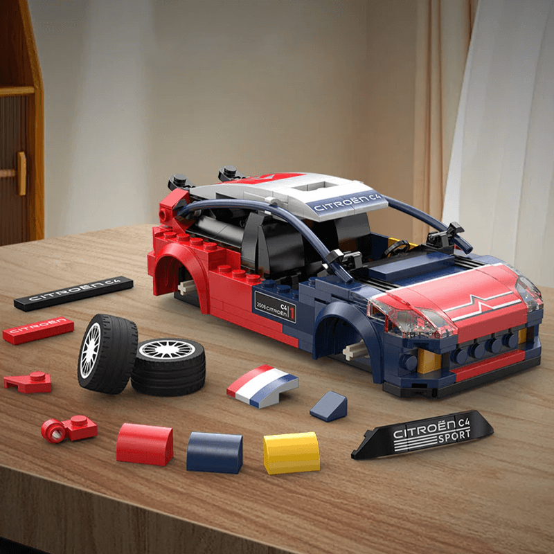 Citroen C4 WRC - Building Blocks Set | Power Brickz