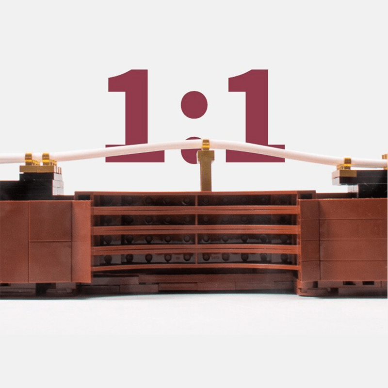 1:1 Scale Violin - Building Set | Power Brickz