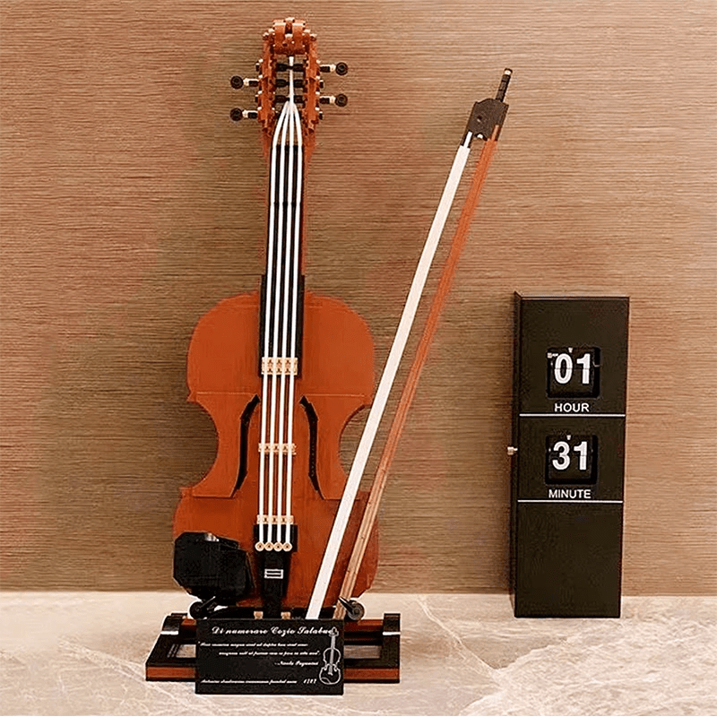 1:1 Scale Violin - Building Set | Power Brickz
