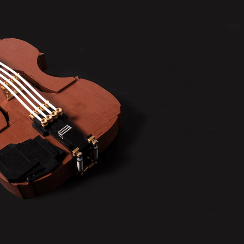 1:1 Scale Violin - Building Set | Power Brickz