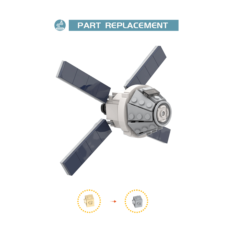 1:110 Orion Spacecraft - Building Set | Power Brickz
