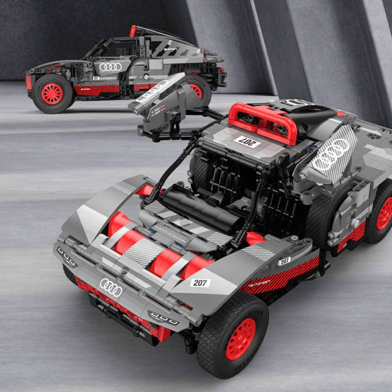 Remote Controlled 4x4 RS Q e-tron - Building Blocks Set | Power Brickz