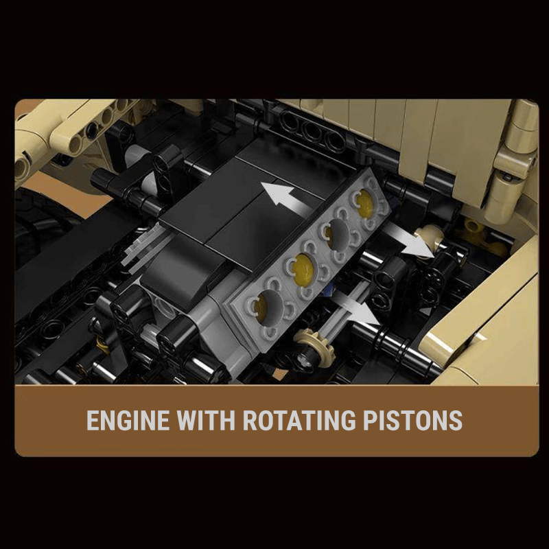 All-Terrain Wrangler Sahara 4x4 - Building Blocks Set | Power Brickz