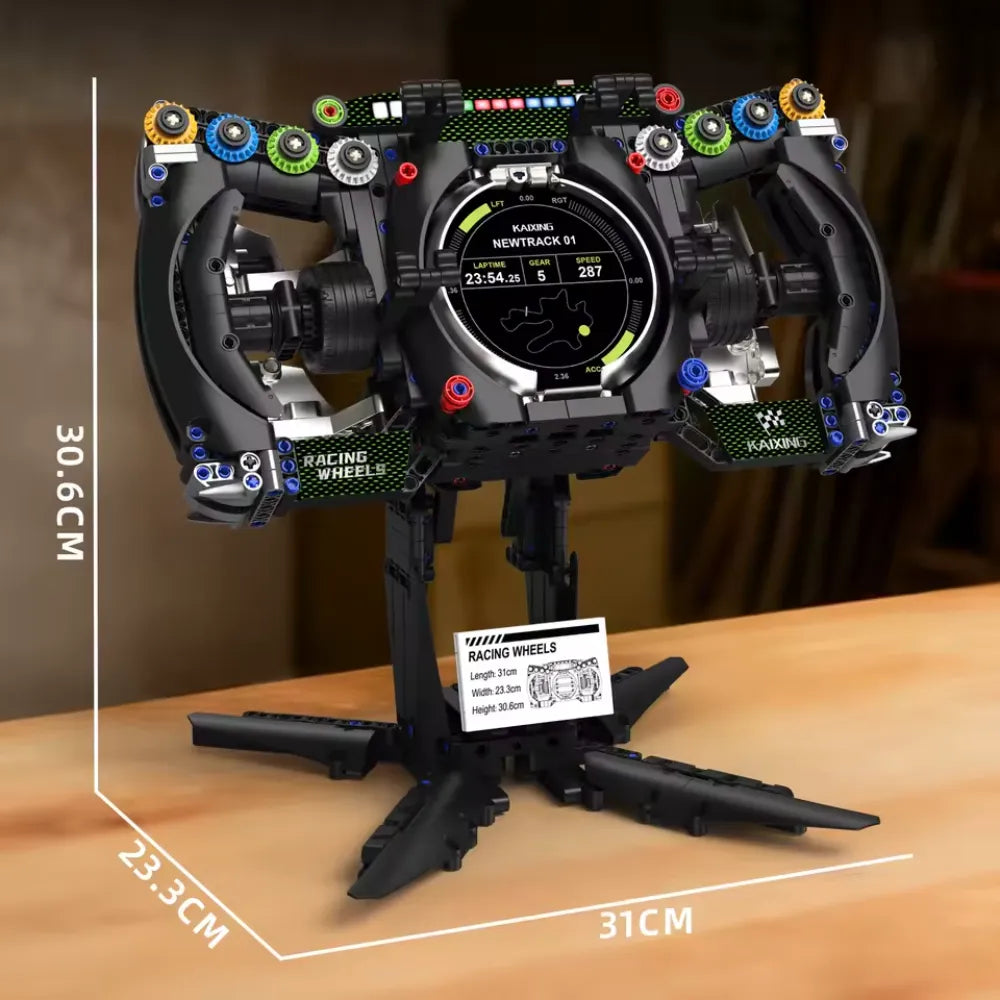 1:1 Podium Steering Wheel GT3 made from Building Blocks