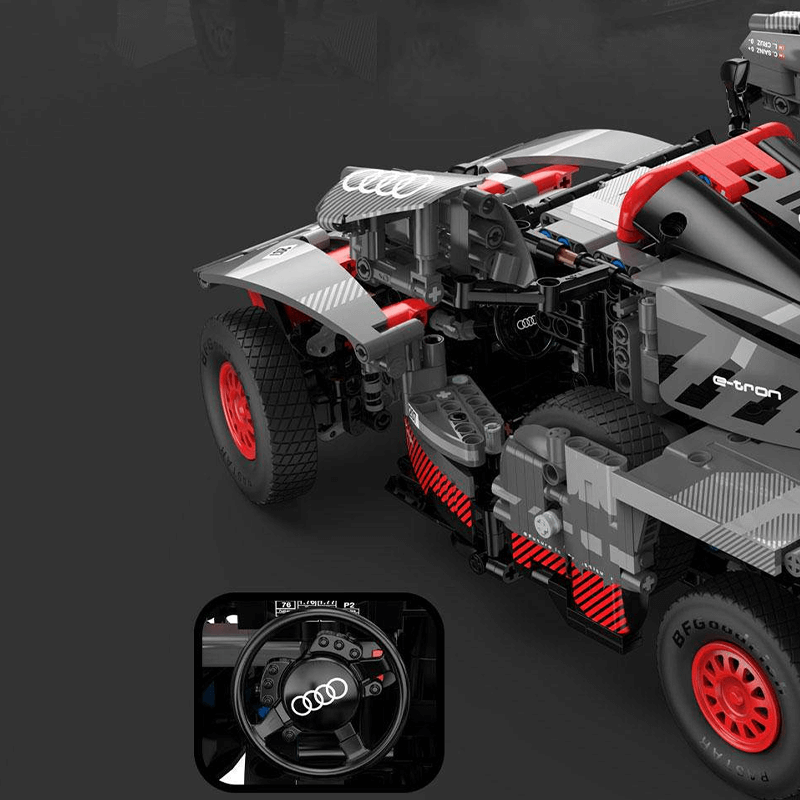 Remote Controlled 4x4 RS Q e-tron - Building Blocks Set | Power Brickz