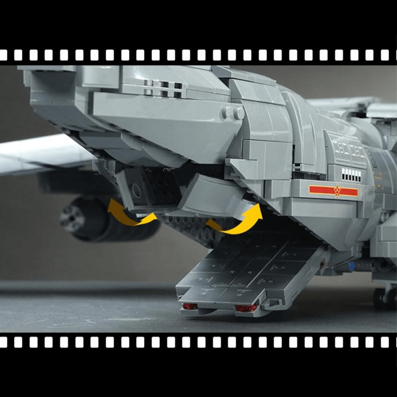Xi'an Y-Cargo Aircraft - Building Blocks Set | Power Brickz