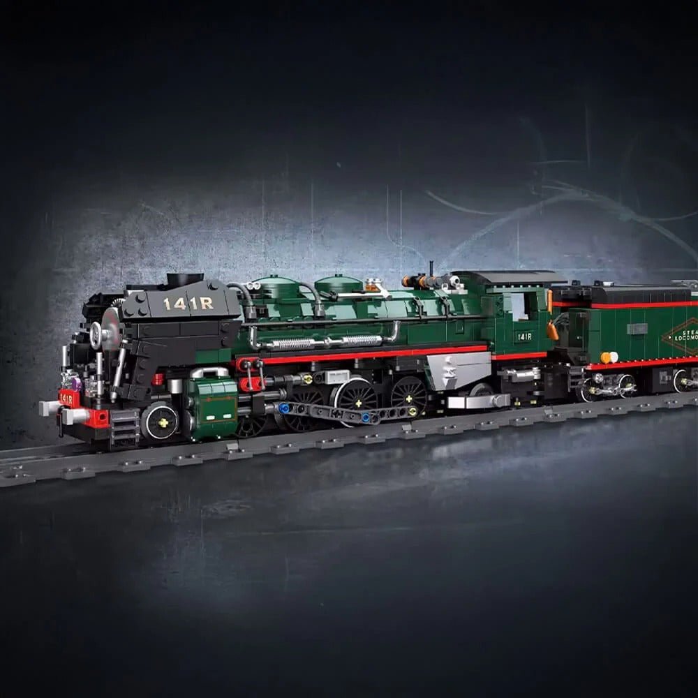 141 R French Steam Locomotive | 1781pcs - Power Brickz