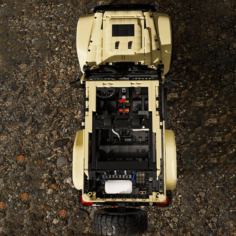 All-Terrain Wrangler Sahara 4x4 - Building Blocks Set | Power Brickz