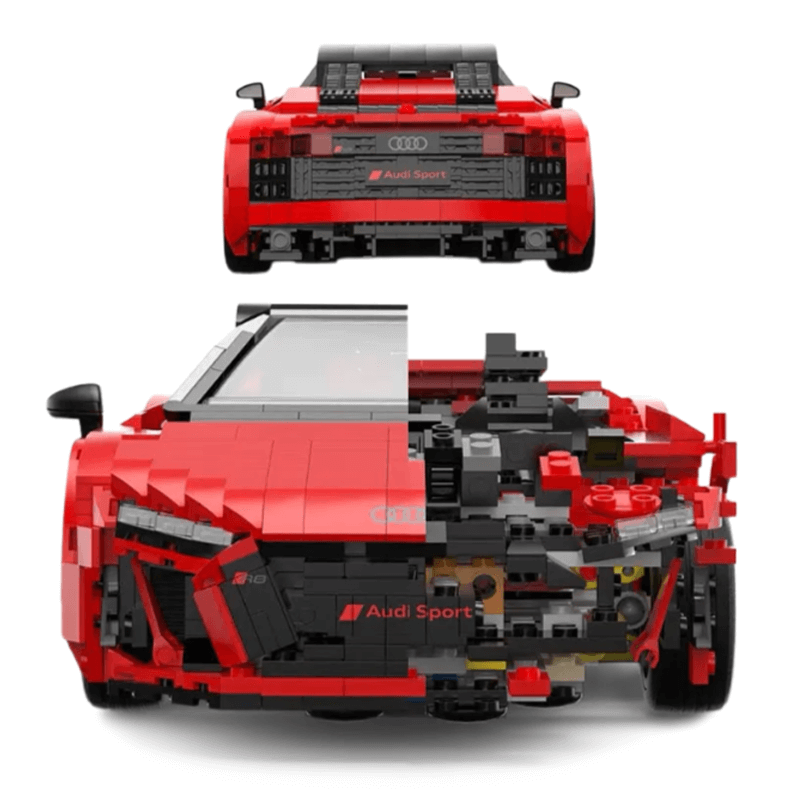 Audi R8 Spyder - Building Blocks Set | Power Brickz