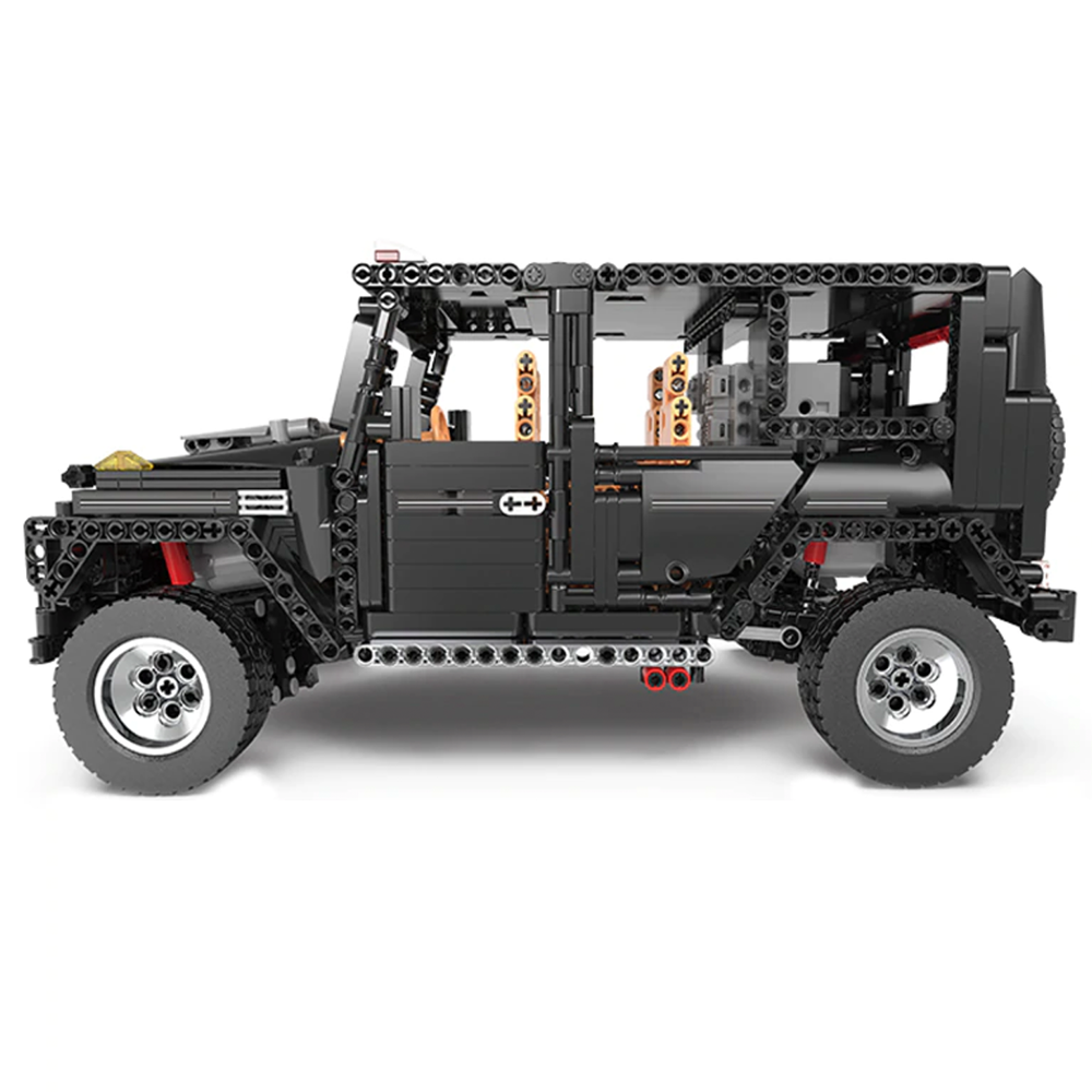 Adventure Black G4x4 Remote Control - Building Blocks Set | Power Brickz
