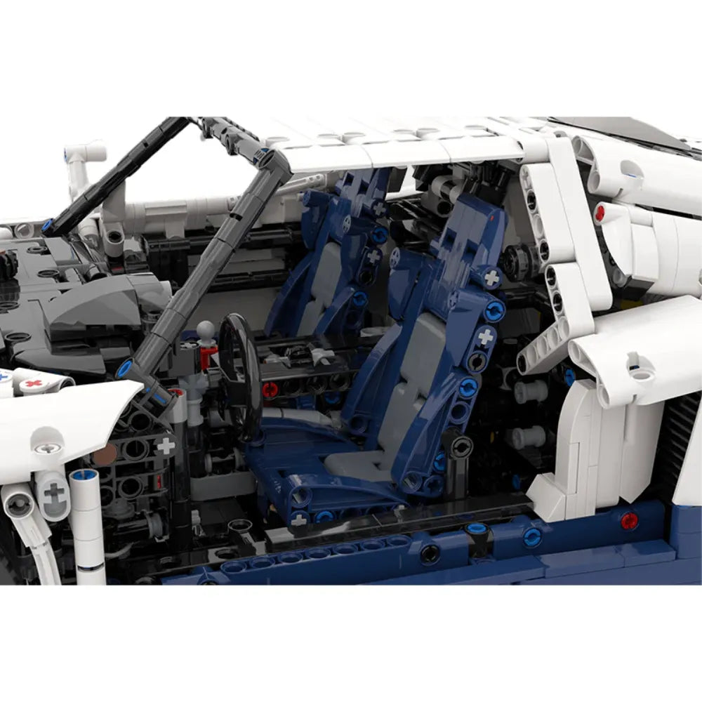 Power Brickz Italian Supercar MC12 V12 | 3971pcs SKU MOC-160967