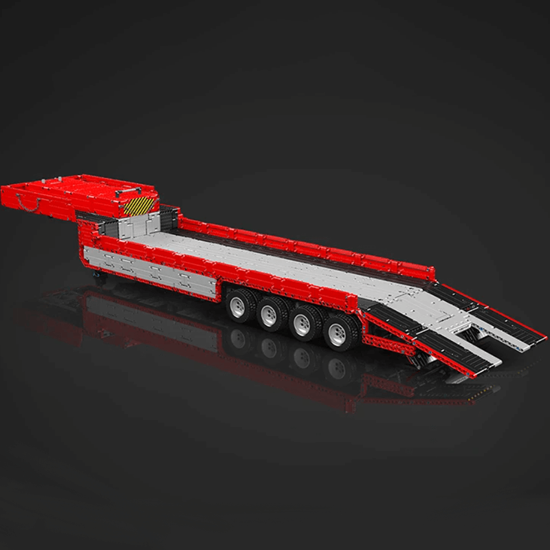 EU Truck With Trailer Remote Control - Building Blocks Set | Power Brickz