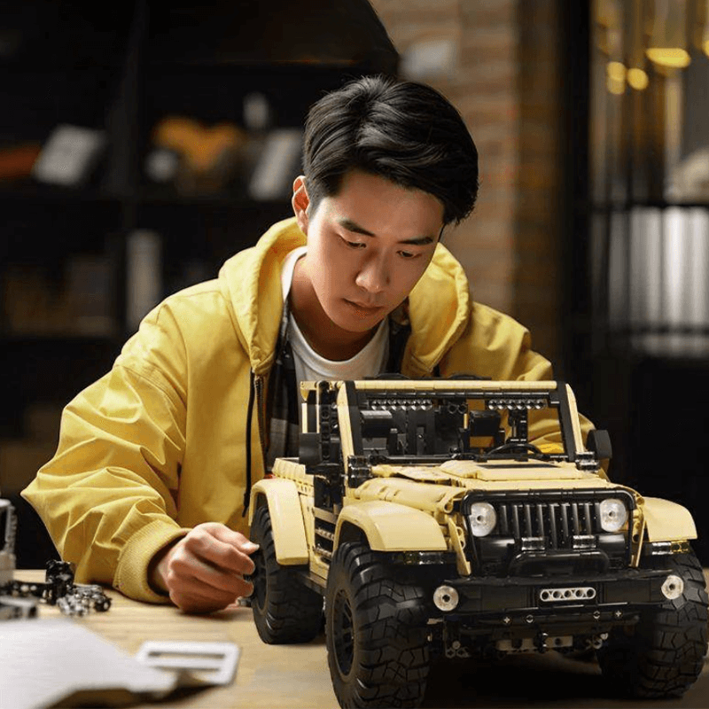 All-Terrain Wrangler Sahara 4x4 - Building Blocks Set | Power Brickz