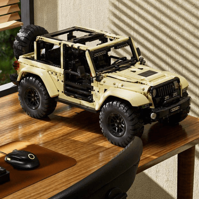 All-Terrain Wrangler Sahara 4x4 - Building Blocks Set | Power Brickz