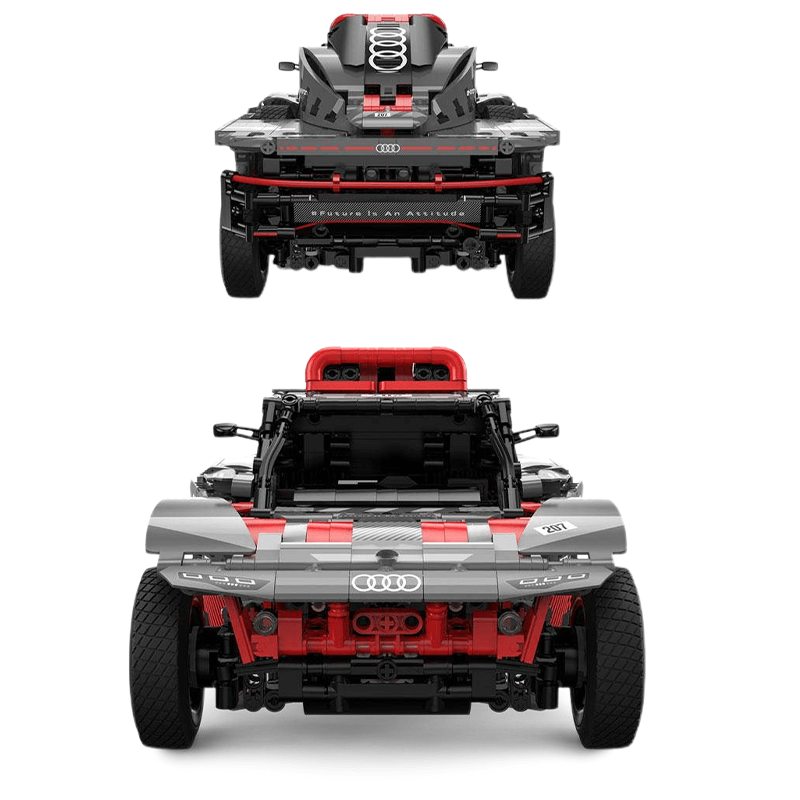 Remote Controlled 4x4 RS Q e-tron - Building Blocks Set | Power Brickz