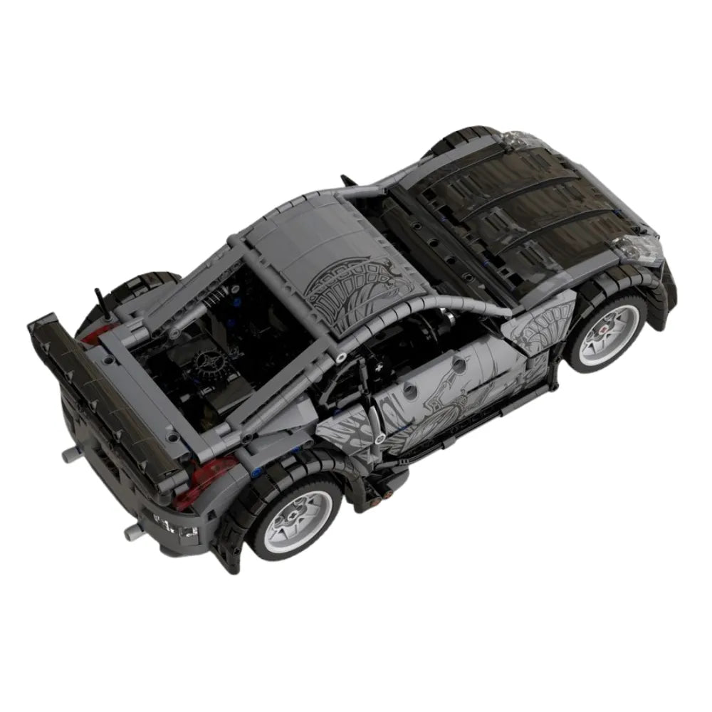 Takashi's Drift King 350Z - Building Blocks Set | Power Brickz