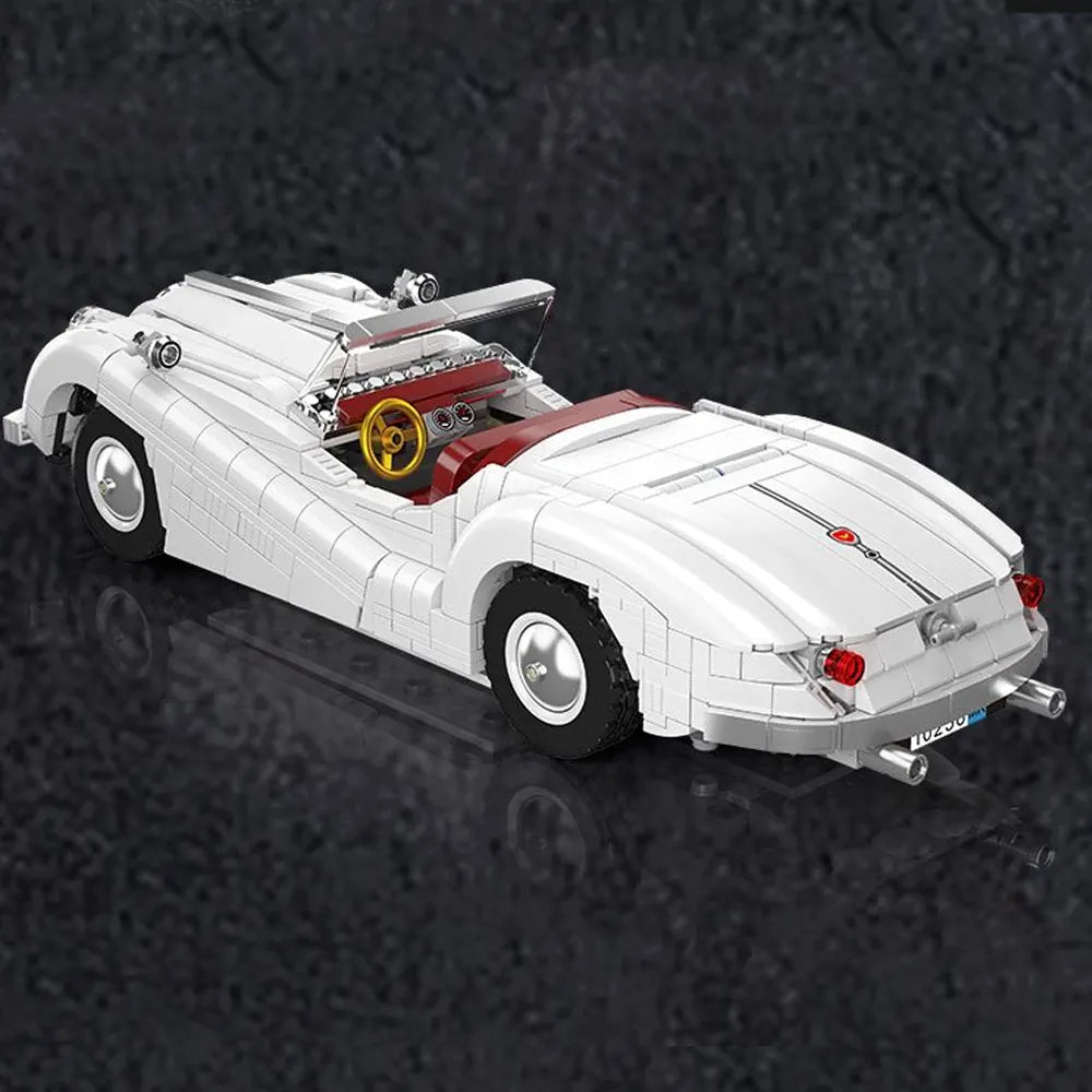s 4/4 British Roadster - Building Blocks Set | Power Brickz