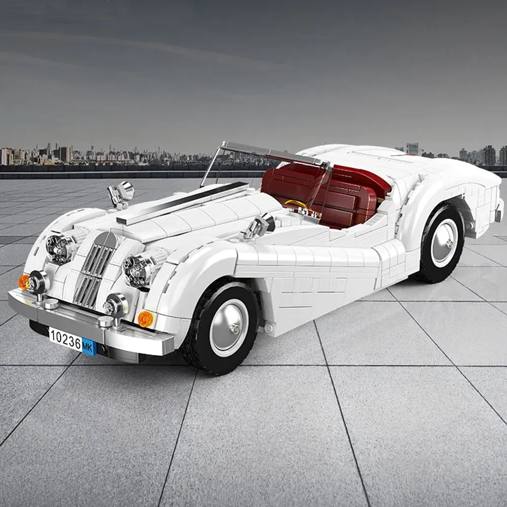 s 4/4 British Roadster - Building Blocks Set | Power Brickz