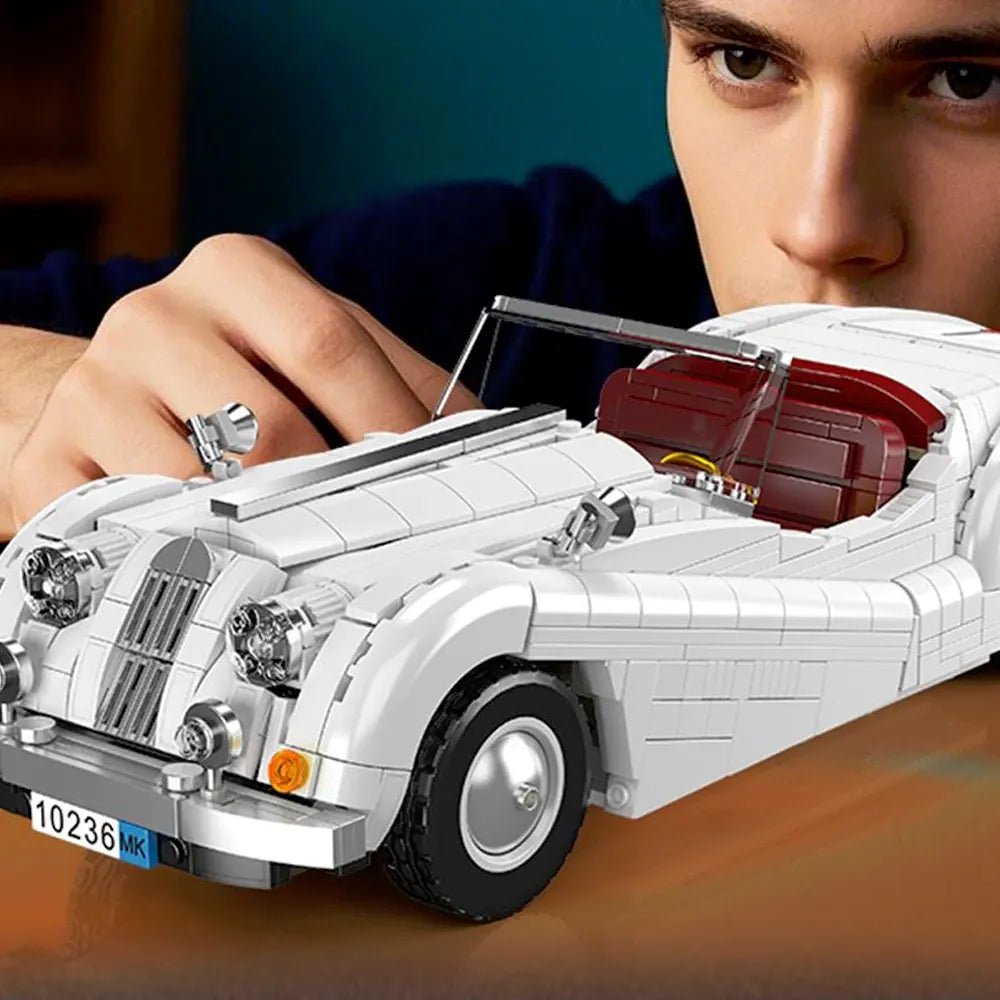 s 4/4 British Roadster - Building Blocks Set | Power Brickz