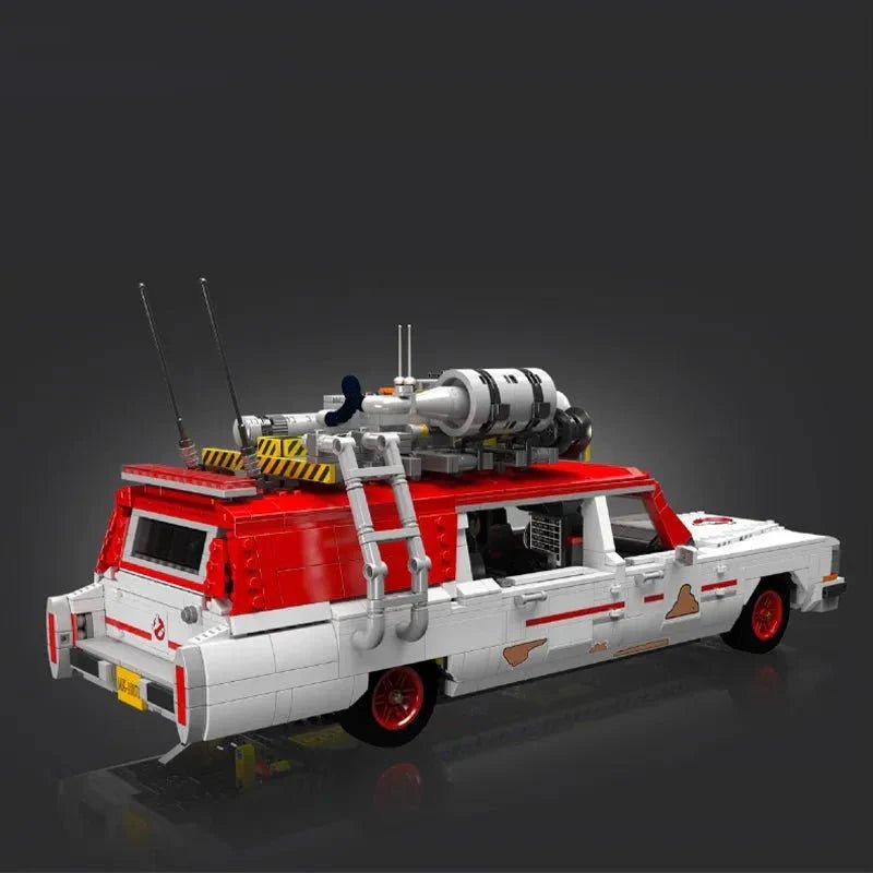 Ecto-1 Classic Ghost Ambulance - Building Blocks Set | Power Brickz