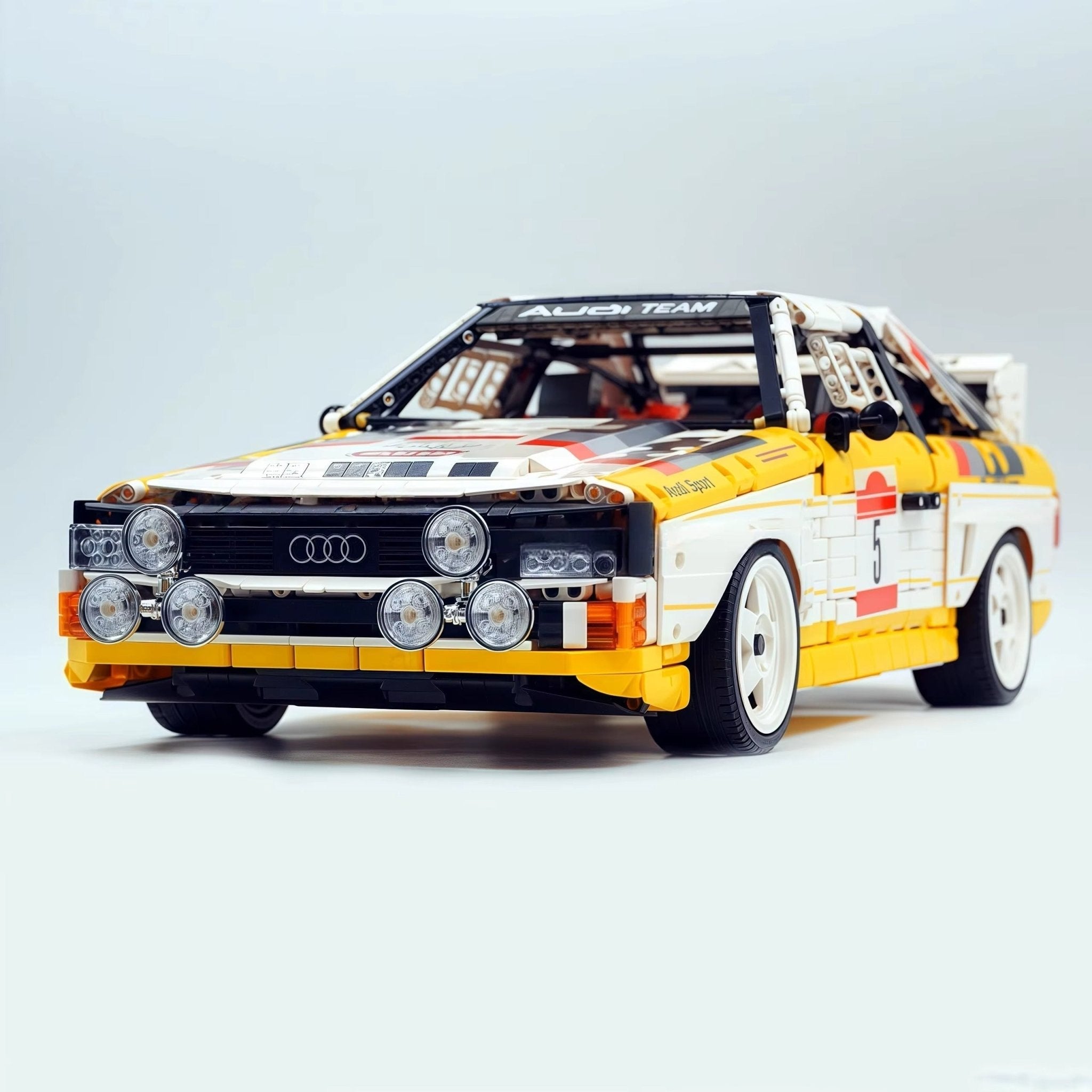 Audi Rally Quattro Group B - Building Blocks Set | Power Brickz