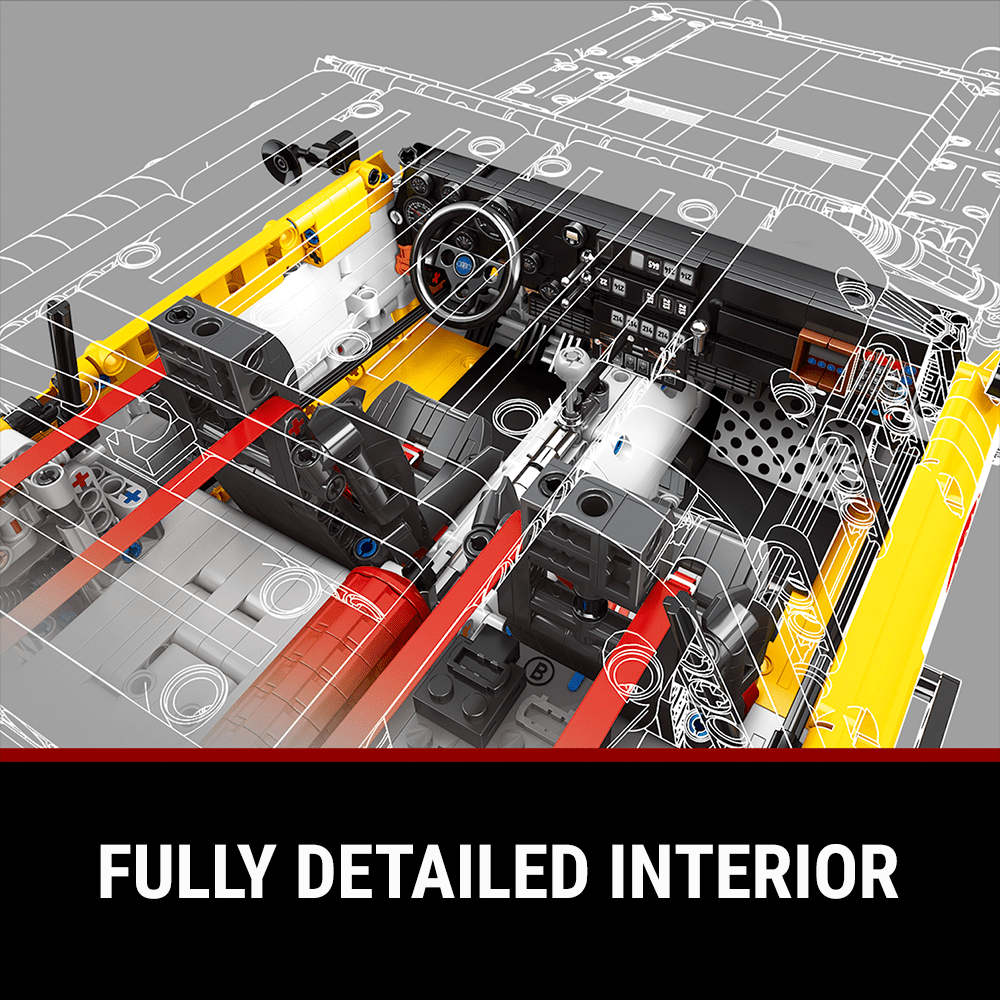 Audi Rally Quattro Group B - Building Blocks Set | Power Brickz