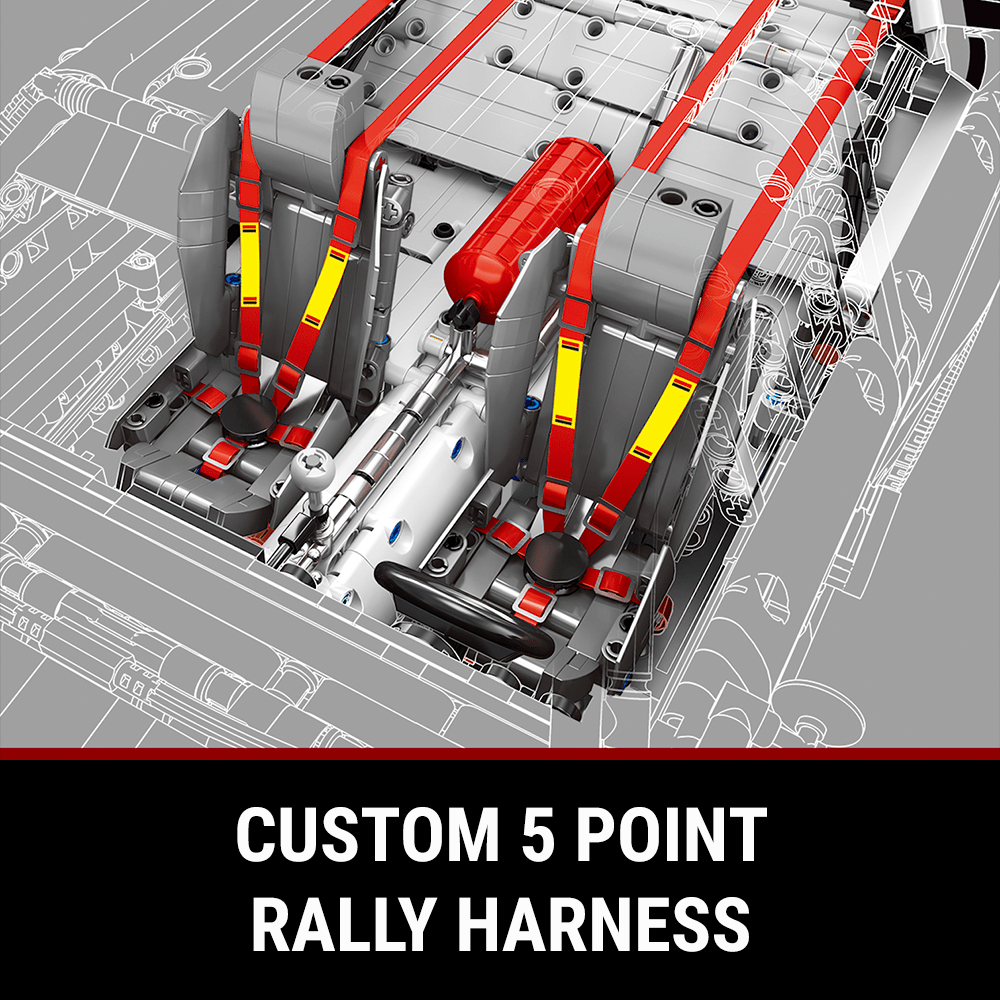 Audi Rally Quattro Group B - Building Blocks Set | Power Brickz