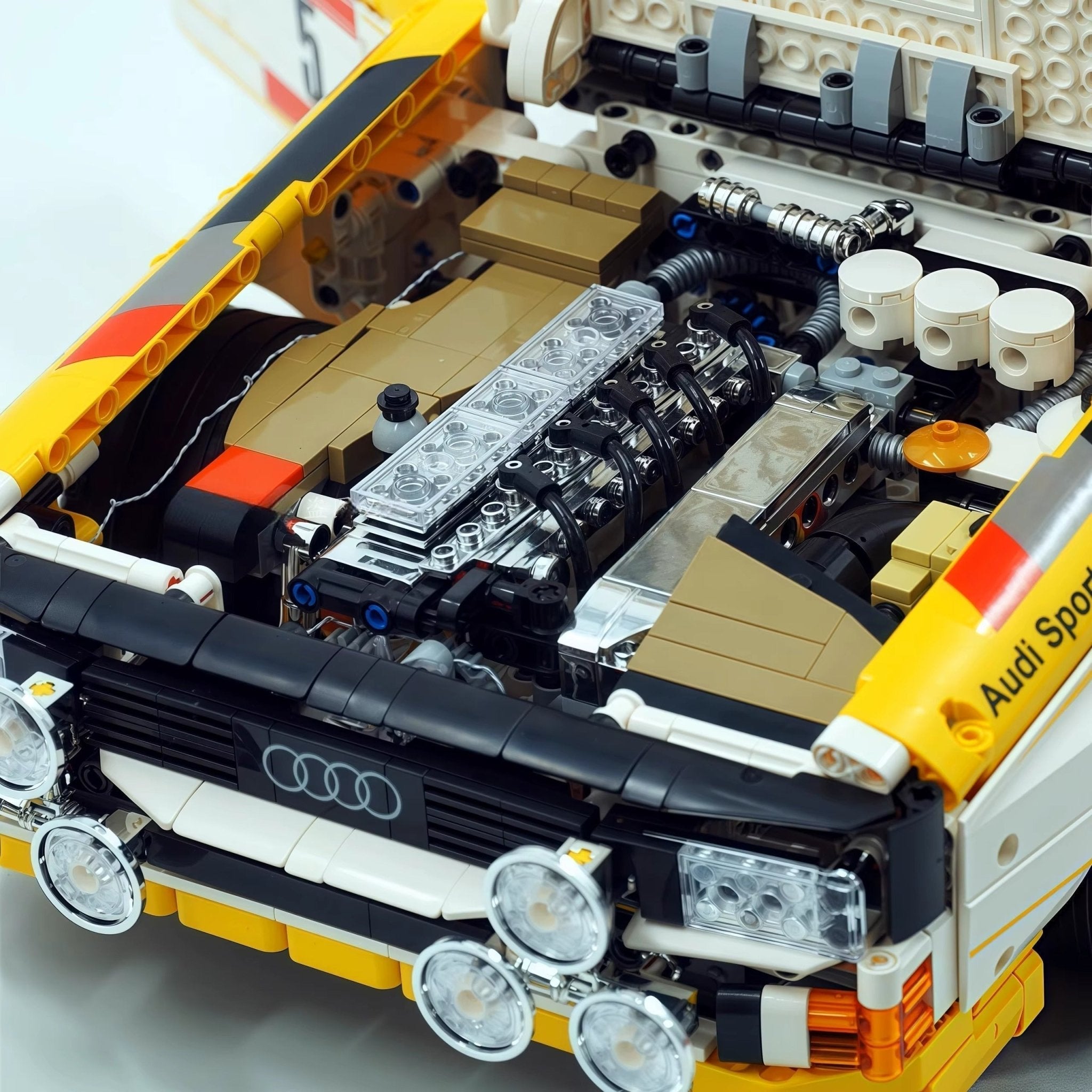 Audi Rally Quattro Group B - Building Blocks Set | Power Brickz