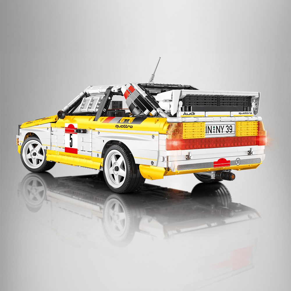 Audi Rally Quattro Group B - Building Blocks Set | Power Brickz