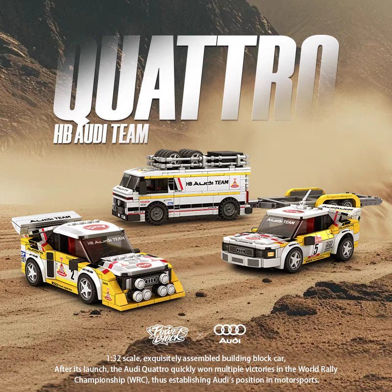 Group B Rally Champion - Building Blocks Set | Power Brickz