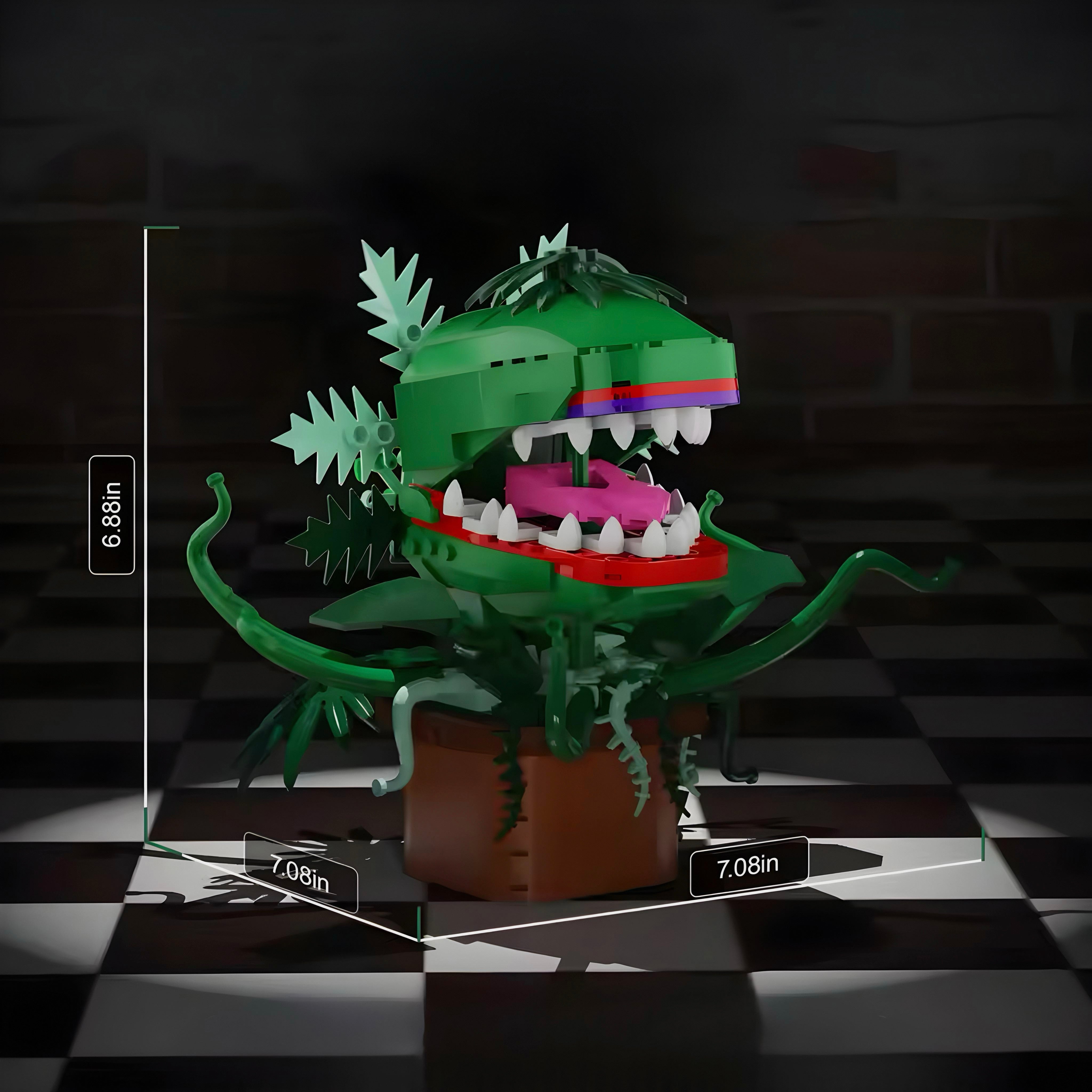 Predatory Plant | 487pcs — view 3 | Power Brickz