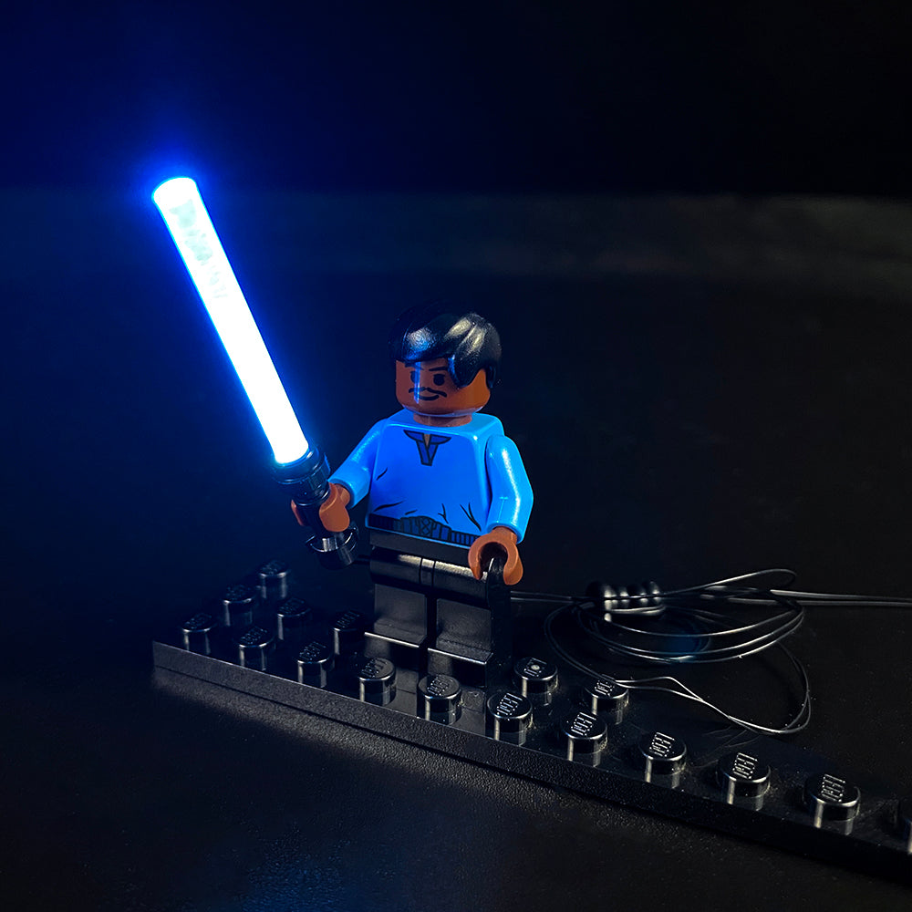 LED Lightsaber for Star Wars Minifigures USB | LED Accessory | Power Brickz
