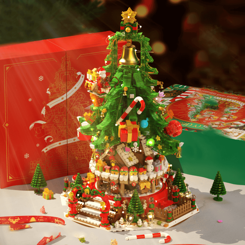 Monumental Christmas Tree - Ultimate Edition - Building Blocks Set | Power Brickz